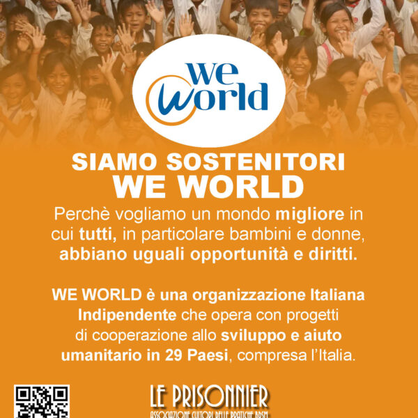 SIAMO SOSTENITORI WE WORLD