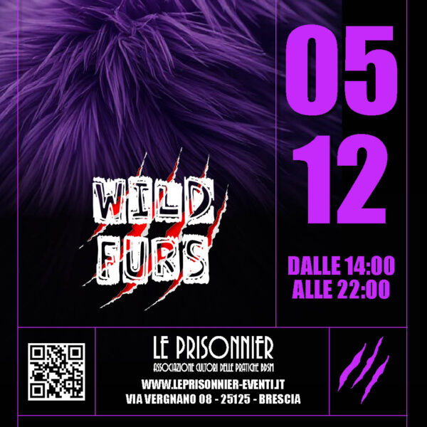 WILD FURS CLUB - COMING SOON - Sabato 5 Dicembre 2026
