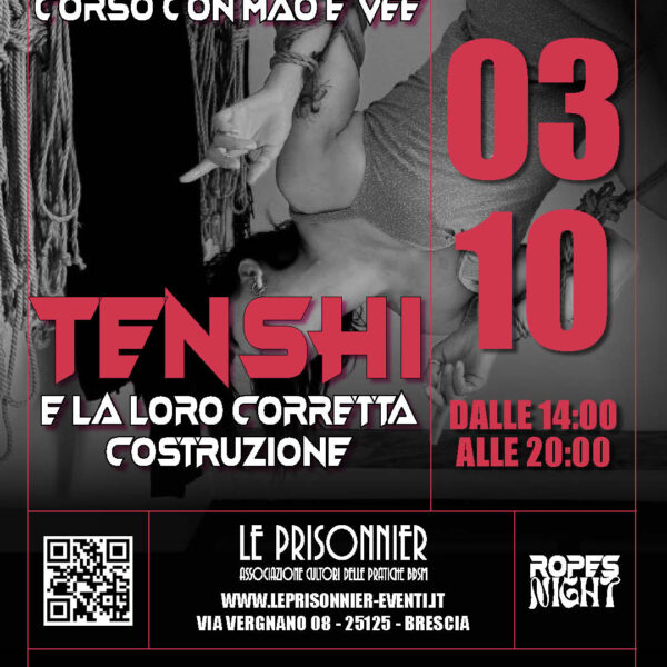 TENSHI - Workshop con MAO e VEE - Sabato 03 Ottobre 2026