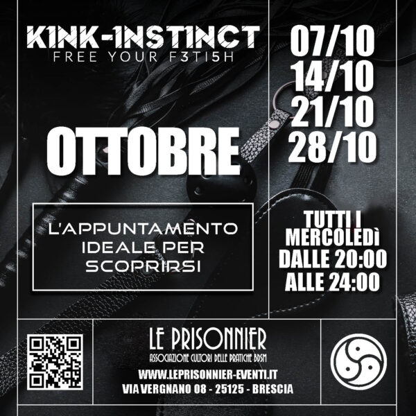 KINK-INSTINCT – Ottobre 2026