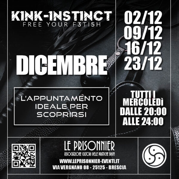 KINK-INSTINCT – Dicembre 2026